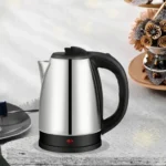 1.8L Modern Stainless Steel Whistling Electric Kettle Pot Cover LED Indicator 1000W High-Power US Plug -110-130V Automatic - Image 2
